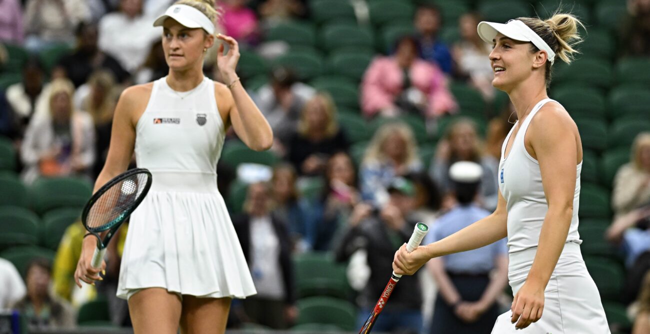 Gabriela Dabrowski and Erin Routliffe 2024 Wimbledon final