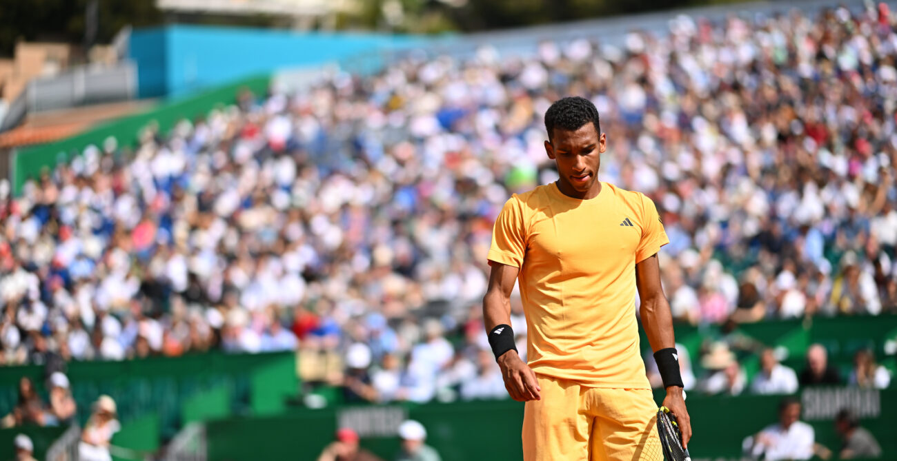 Félix Auger-Aliassime Monte-Carlo 2024 / Photo : Corinne Dubreuil ATP Tour